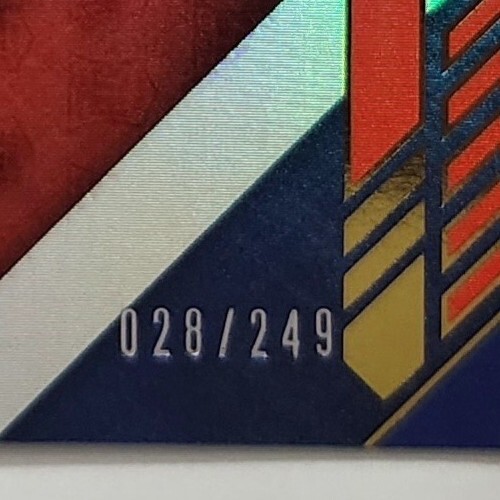 2020 Panini XR Red Gabriel Davis Rookie Buffalo Bills/249 - Bild 2 von 3