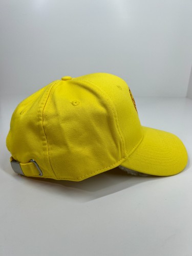 Shell Yellow Baseball Cap Hat Gasoline Petrol Oil Adjustable One Size Fit Most - Picture 9 of 13