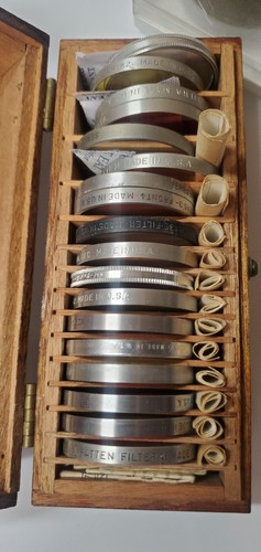 Lens Filter Lot Large Lot Of Camera Lenses Filters 1958 1950s 60s 70s 80s Kodak - Bild 15 von 19