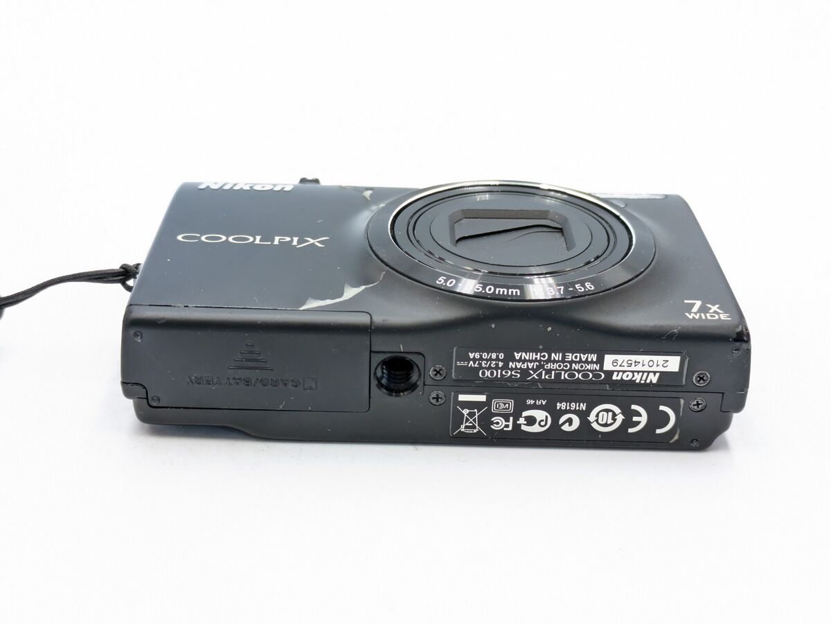 Nikon COOLPIX S6100 Black 20.0MP Digital Camera from japan Nikon COOLPIX S6100 Black 20.0MP Digital Camera from japan