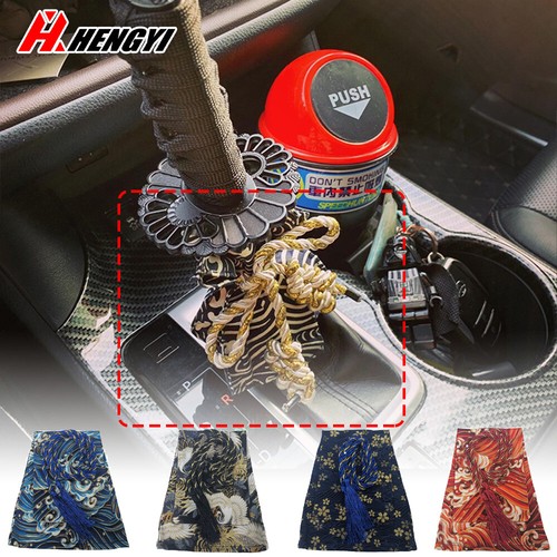 4 Types Fabric Gear Shift Knob Boot Dust Cover For JDM Asian Pattern Universal - Picture 3 of 16