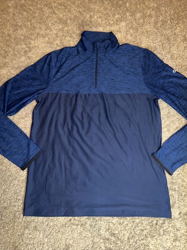 NEW Men's Gap GapFit Blue 1/2 Zip Pullover Size XLarge MSRP: $59.95 - Picture 9 of 14