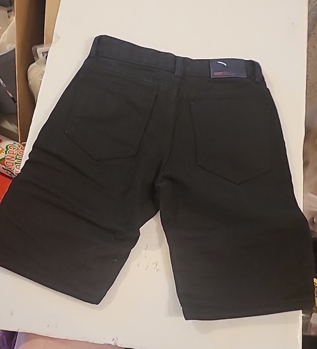 Demolition Black Jean Shorts size 16 26 Waist Zippers To No Where - Picture 5 of 6