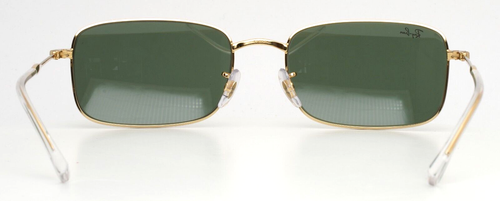 RAY BAN RB3746 001/31 Arista Gold Mens Rectangle Sunglasses 59-20-145 B:39 - Bild 10 von 16