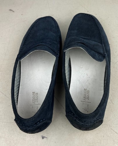 ARMANI Jeans - Blue Suede Shoes - US 9.5/ UK 9/ EUR 43 - Picture 4 of 10
