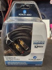 Nemesis Audio 2 Channel Triple Shielded Copper RCA Cable 12' Interconnect