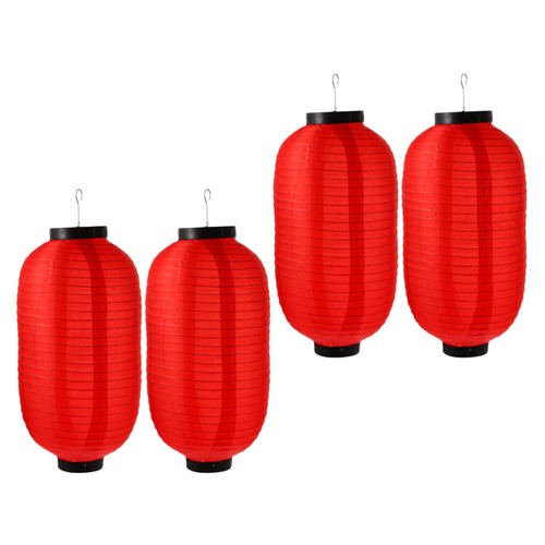 4 Pcs Style Lantern Party Decorations Garden Lanterns Outdoor - Picture 3 of 12