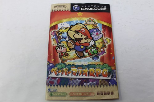 Paper Mario RPG Nintendo Gamecube GC Japanese Video Game Complete CIB Tested - Picture 6 of 6