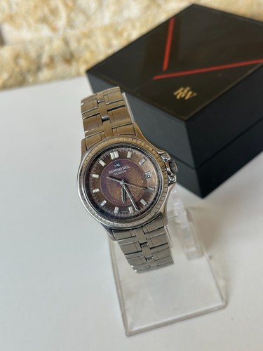Vintage Raymond Weil Parsifal Watch Automatic Tropical Dial Mens 38mm W/box Mint - Picture 17 of 24