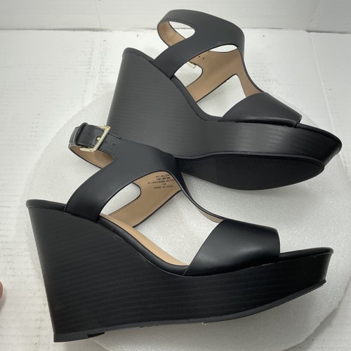I.N.C Valleri Wedge Sandals, Black, Women Size 11 Item#555 - Bild 8 von 12