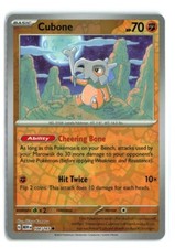 Cubone 104/165 151 REVERSE HOLO Pokemon TCG NM-LP