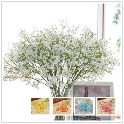 Baby Breath//Gypsophila Artificial Plant Wedding Decor Dried Pressed Flower Fresh