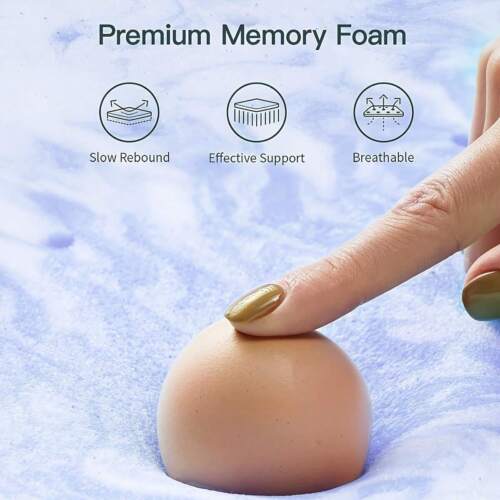 Promotional Products- Ventilated Design Memory Foam Mattress Topper,Cooling Gel - Picture 3 of 6