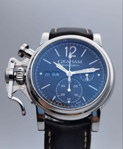 Graham Chronofighter Chronograph Day-Date Automatic - Box & Paper - 2CVAS.B02A - - Picture 3 of 13
