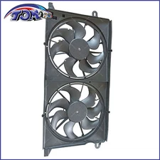 Dual Radiator Cooling Fan Assembly For 00-05 Buick LeSabre Pontiac Bonneville