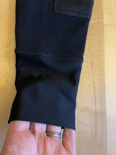 New* Tuffrider Kids Starter Lowrise Pull On Knee Patch Breeches Black Size 14 - Picture 11 of 12