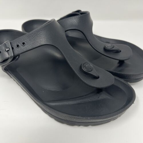 Birkenstock Gizeh EVA Regular Fit Black / EU 37 - US Men's 4 Women's 6 Rubber - Picture 3 of 21
