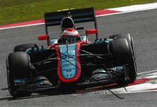 Jenson Button "McLaren" Autogramm signed 20x30 cm Bild
