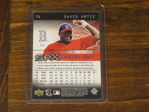 Lot of (5) - David Ortiz - Boston Red Sox - (2004-15)! - Picture 2 of 10