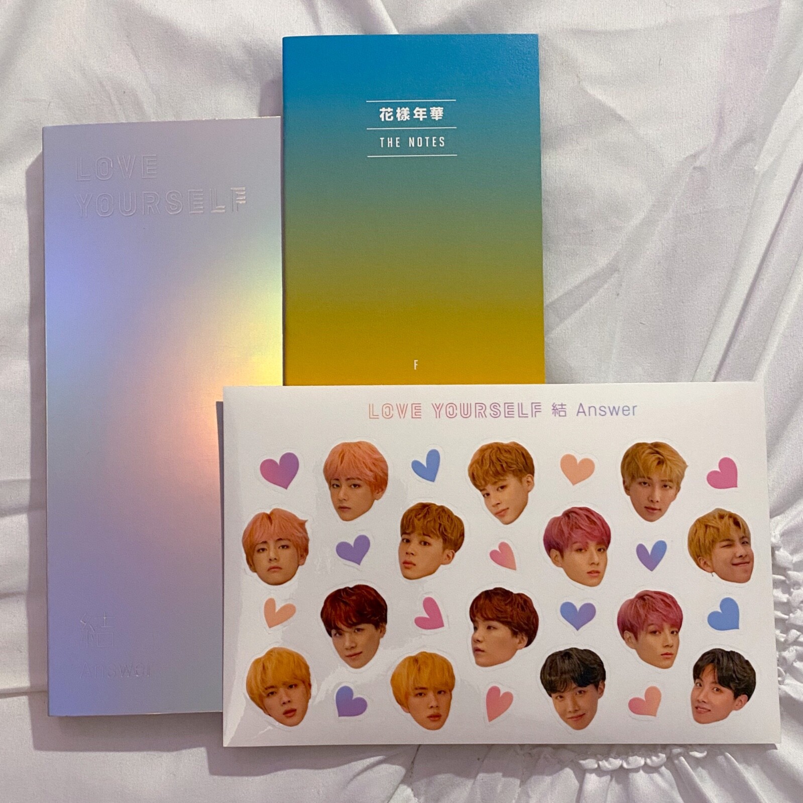 BTS Love Yourself Answer Album Version L F [Notes + Stickers] [No Photocard]