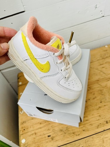 Nike Air Force 1 LV8 Shoes Sneaker Kids Toddler Size 8C - Picture 5 of 7