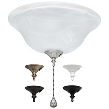 Harbor Breeze Opal Ceiling Fan Replacement Gl Shade 386 Ebay Harbor Breeze 3 Light Alabaster Incandescent Ceiling Fan Kit Gl Shade