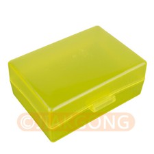 DSLRKT White Hard Plastic Case Holder Storage Box for Battery LP-E6 LP-E8 FM500H