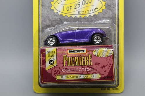 MATCHBOX PREMIERE COLLECTION SERIE 14 PLYMOUTH PROWLER LILA LIMITIERTE AUSGABE NEU IN VERPACKUNG - Bild 2 von 3