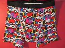 Rare Pokemon Brief Boxer Boys Size 4 New never worn Youth