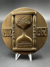 1962 AAA - AMERICAN AUTOMOBILE ASSOCIATION 60TH ANNIVERSARY BRONZE MEDAL - L498