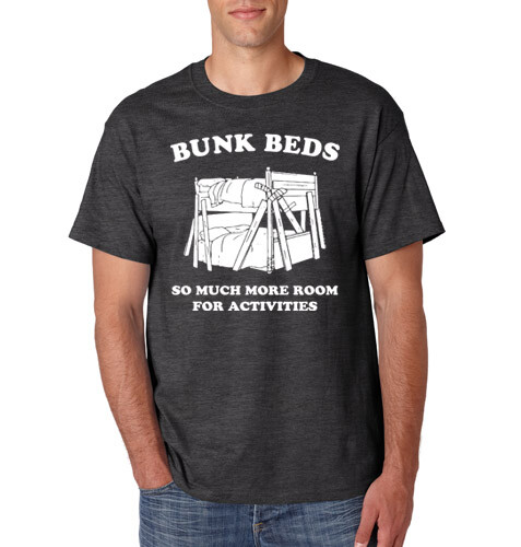 Will Ferrel BUNK BEDS T-Shirt Funny Step Brothers Comedy Movie S-6XL Tee - Picture 7 of 14