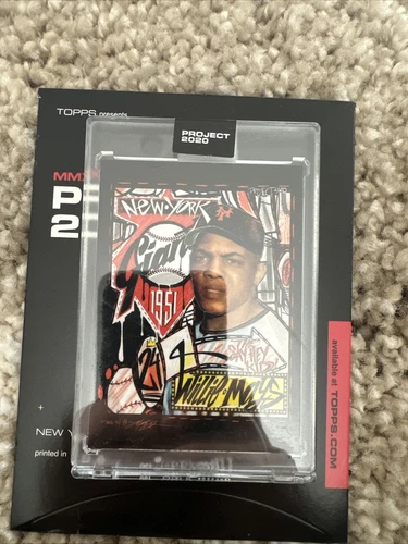 WILLIE MAYS 1952 by KING SALADEEN 2020 Topps Project 2020 #61 w/ BOX
