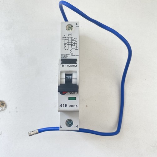 2 x B16 RCB Restposten 16A RCBO 16/30/SP B Typ WP16A30MA - Bild 2 von 7
