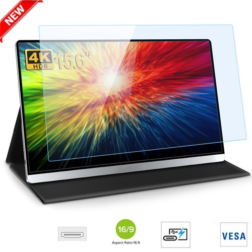 4K Tragbarer Monitor, UPERFECT 15,6 Zoll Portable Display 3840 * 2160 IPS UHD DE - Bild 2 von 18