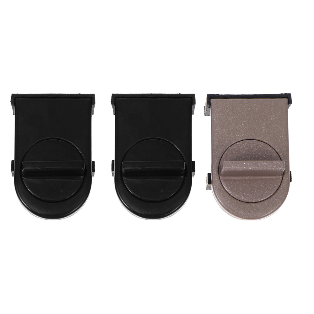 3 Pcs Adjustable Sliding Window Locks Alloy Door Grater and Safety Child Baby