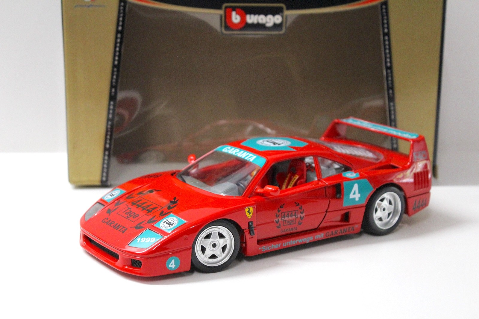 1 18 Bburago ferrari f40 garanta 4444 días rojo new en Premium-modelCoches 1 18 Bburago ferrari f40 garanta 4444 días rojo new en Premium-modelCoches