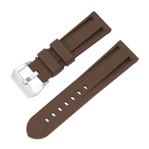 Correa de goma para reloj inteligente deportivo Panerai correa de repuesto 24 mm - Imagen 13 de 23