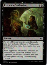 Magic the Gathering Foil Extract a Confession Murders at Karlov Manor MTG