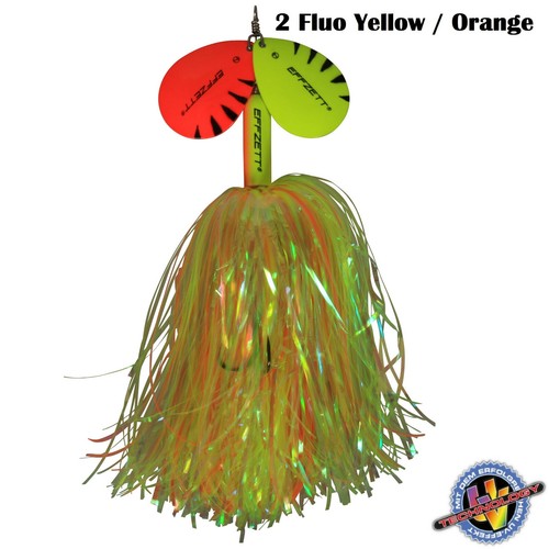 DAM EFFZETT Pike Rattlin Hecht Spinner - Köder Kunstköder Hechtstreamer - 65g  - Bild 5 von 10