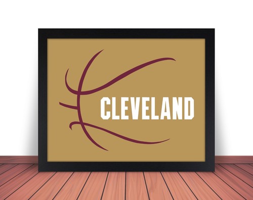 Framed CLEVELAND Cavaliers comparable Photo Picture BASKETBALL 8x10 11x14 (BPW) - Picture 3 of 14