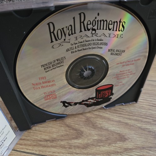 RARE: Royal Regiments On Parade: 1993 NA Tour Highlights (CD DDD 1993) SCOTTISH - Picture 6 of 11