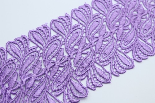 9 Cm Wide 1 Y Daisy Lace Trim Colours Guipure Ideal Embellish Sew on Gota - Picture 65 of 68