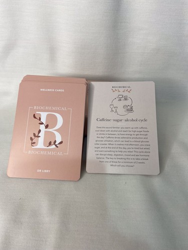 Tarjetas de bienestar Dr Libby Weaver salud y bienestar - como nuevas - publicación gratuita - Imagen 3 de 5