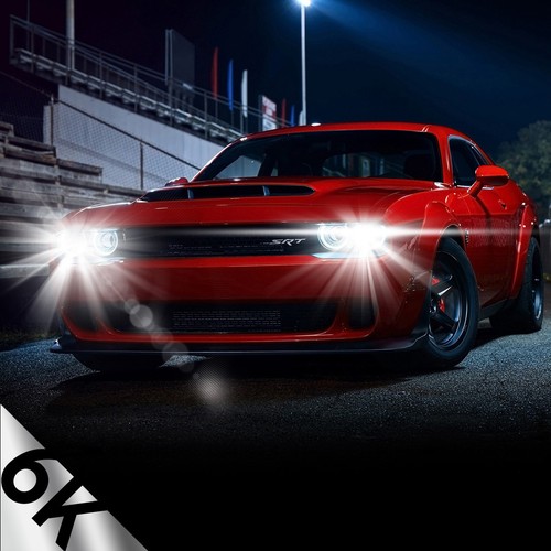 XENTEC 8000LM 80W H11 H9 H8 LED Headlight Kit Bulbs Pair 6000K Xenon White - Picture 10 of 12