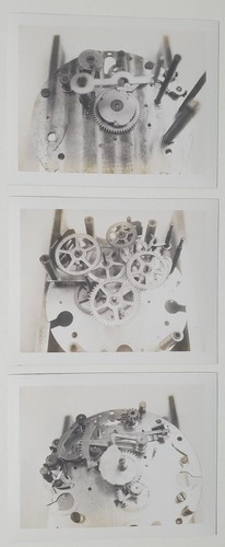 6 Vintage 1955 Photos of New Haven Clock Motor Parts Assembly Silvering 4.25x3.3 - Picture 3 of 13