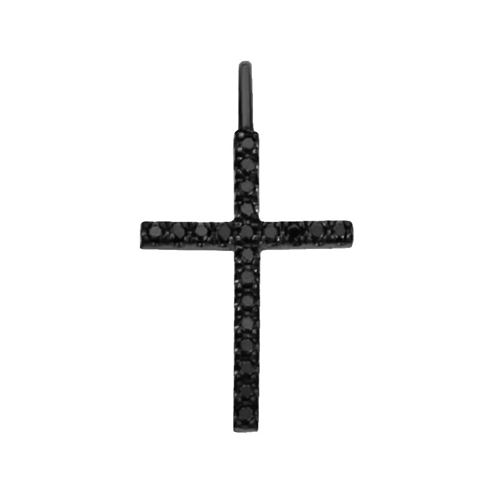 Collares y colgantes de rodio de diamante para hombres