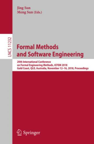 Thumbnail - Formal Methods And Software Engineering 20th International Conference