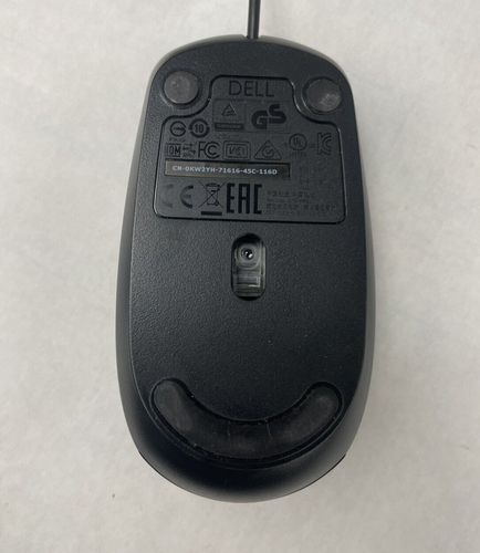 Dell MS111-T USB Optical Wheel Mice Lot of 4 - Picture 8 of 13