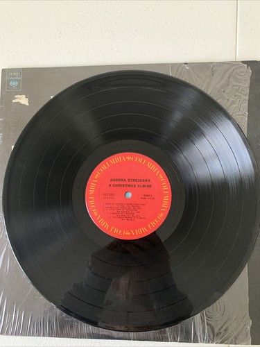 Barbra Streisand "A Christmas Album" Columbia -with shrink wrap 1967 vinyl LP - Imagen 3 de 6