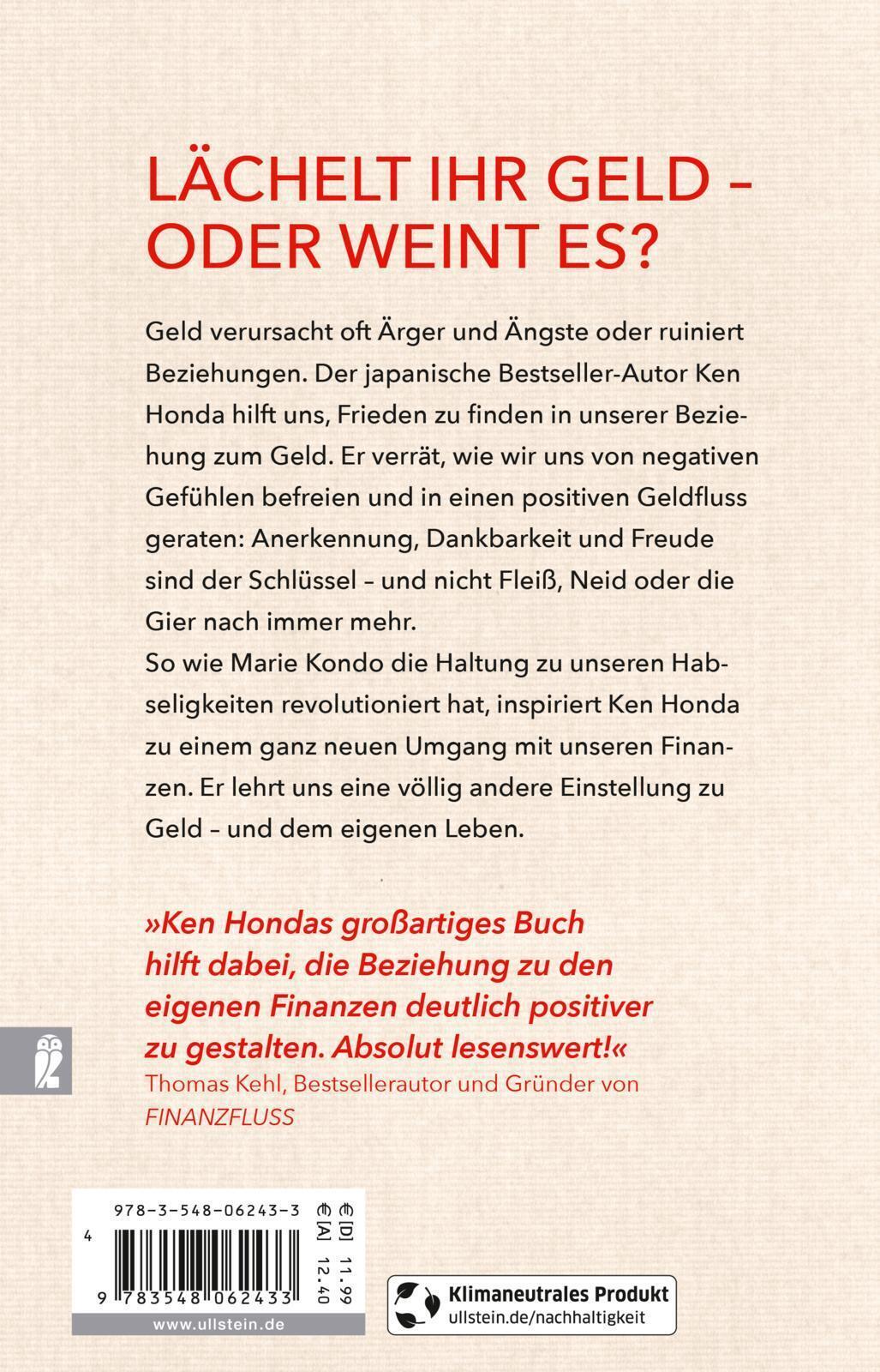 Thumbnail - Happy Money | Ken Honda | Taschenbuch | 256 S. | Deutsch | 2020